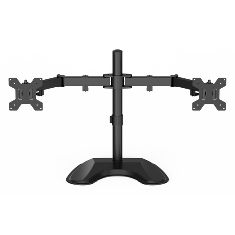DM100 Dual Arm Desk Mount with Stand