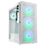 Kolink Observatory HF Mesh ARGB Midi Tower Case – White