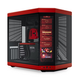 Hyte Y70 Touch Dual Chamber Mid-Tower ATX Case - Red