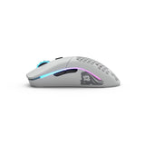 Glorious PC Gaming Race Model O- Wireless RGB Optical Gaming Mouse - Matte White