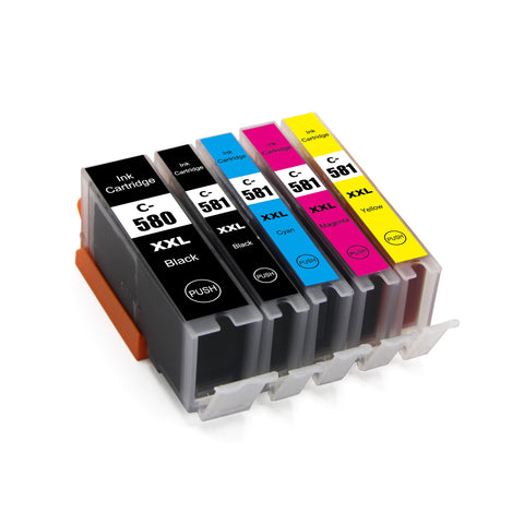 Canon PGI-580XL CLI-581XL Set of 5 inks