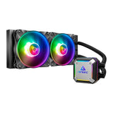 Antec Neptune 240 Liquid CPU Cooler, 240mm Radiator, 12cm PWM ARGB LED Fan, Ultra-Thin ARGB CPU Block