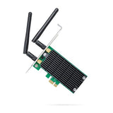 TP-LINK (Archer T4E) AC1200 (300+867) Wireless Dual Band PCI Express Adapter, 2 x External Antenna