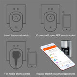 Wifi Smart Plug – PHIFO Smart Socket of Timer Switch Power, Voice Control and Smart Control from Anywhere (UK Plug)