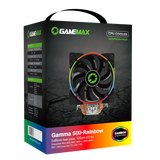 GameMax Gamma 500 Rainbow ARGB CPU Cooler Aura Sync